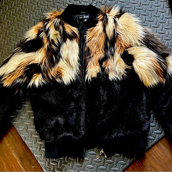 Say What? Jackets & Blazers - Faux fur coat